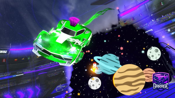 A Rocket League car design from RYANXG12