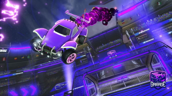 A Rocket League car design from Yalak