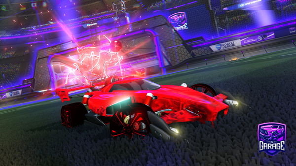 A Rocket League car design from ExtremeHun99