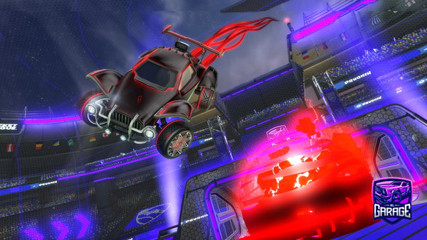 A Rocket League car design from YOBROZ5