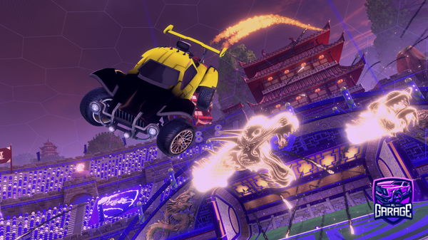 A Rocket League car design from Gullarman