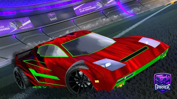 A Rocket League car design from sxnrise_
