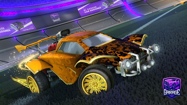 A Rocket League car design from Lavish987654321