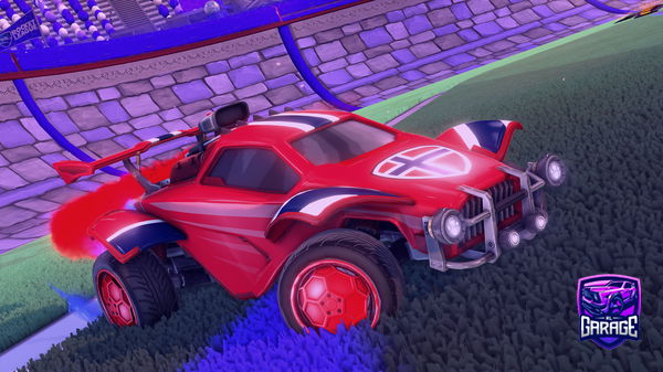 A Rocket League car design from Stxy_
