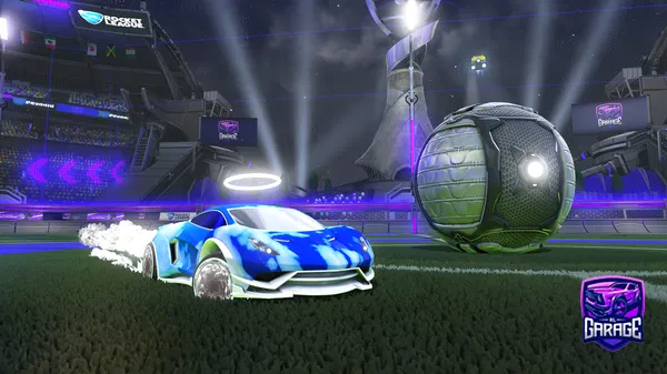 A Rocket League car design from Lutoxy