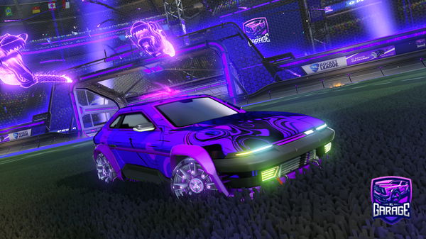 A Rocket League car design from Luisonthis