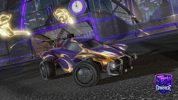 A Rocket League car design from mattshxbox