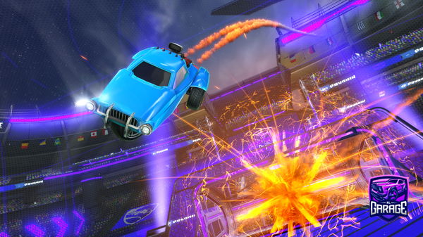 A Rocket League car design from Superboost2874