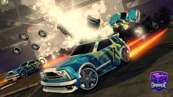 A Rocket League car design from Shooteo2313