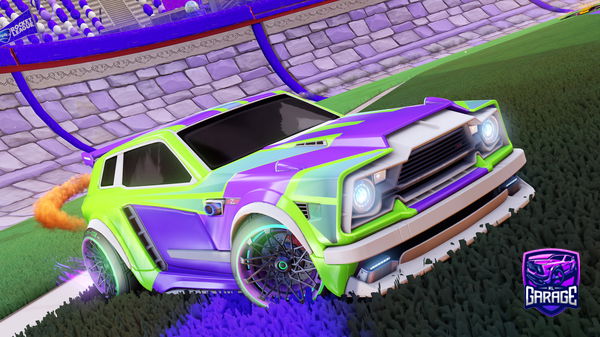 A Rocket League car design from Zoey07