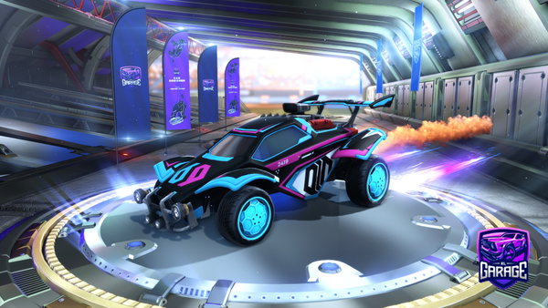 A Rocket League car design from Hellojustgot12515