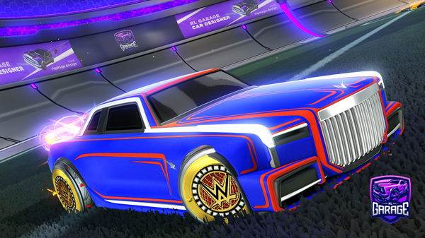 A Rocket League car design from TeenyCaribou4140