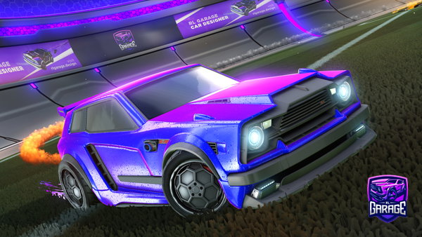 A Rocket League car design from AN76305