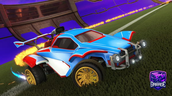 A Rocket League car design from Honzik67ska