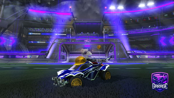 A Rocket League car design from Player12345Go