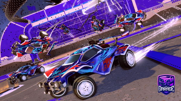 A Rocket League car design from BridgeAG