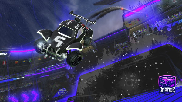 A Rocket League car design from AWTO88