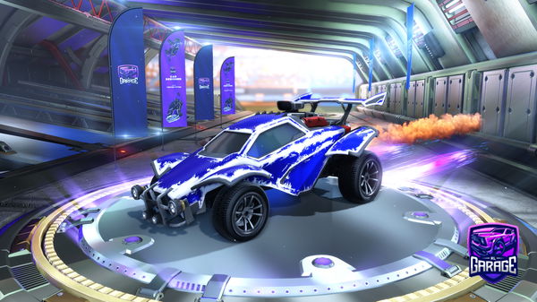 A Rocket League car design from Cylex96