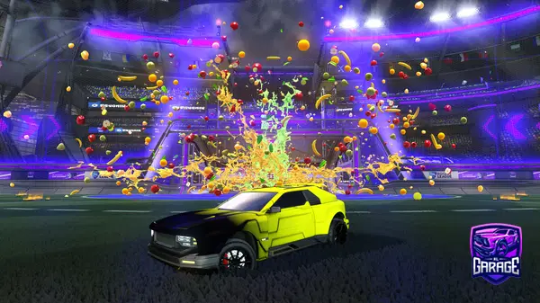 A Rocket League car design from Hug904hd