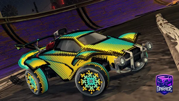 A Rocket League car design from T-Crafter