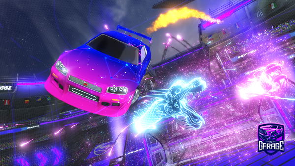 A Rocket League car design from ElgUaPeRaS