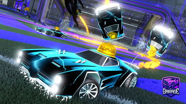 A Rocket League car design from RavenxRL