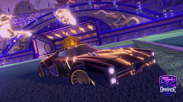 A Rocket League car design from AppLeRL720