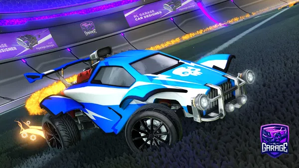 A Rocket League car design from FlickHSG