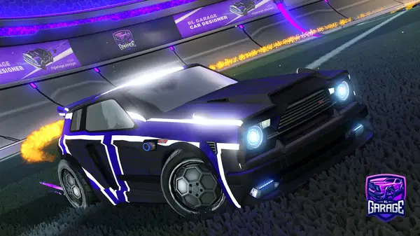 A Rocket League car design from M3N1