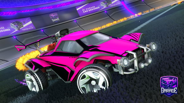 A Rocket League car design from 0njii