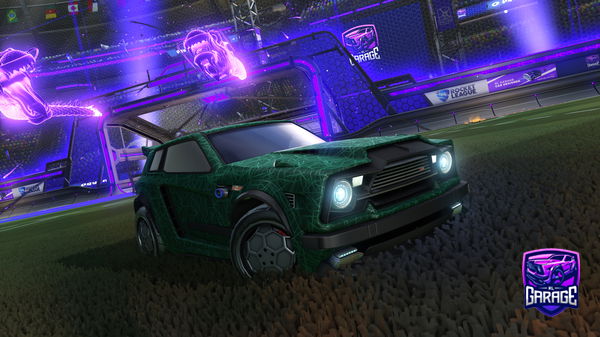 A Rocket League car design from Wazaz_