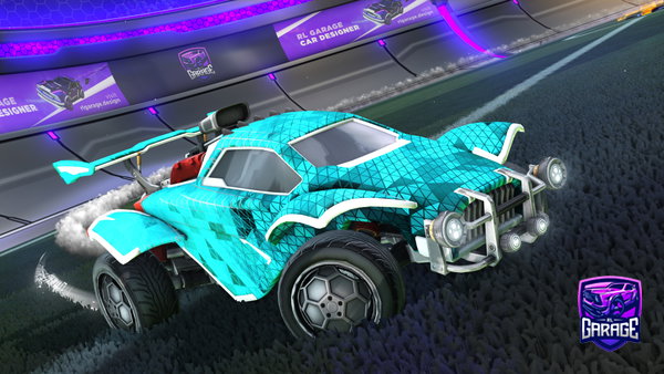 A Rocket League car design from arfa2k
