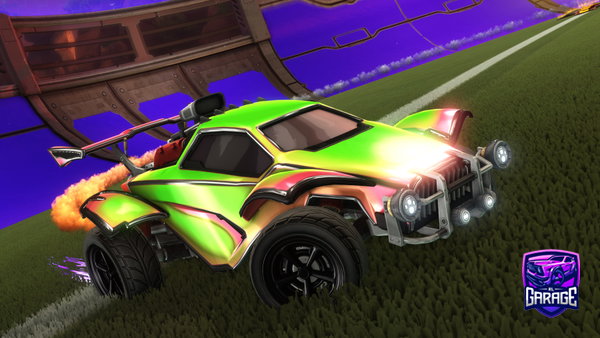 A Rocket League car design from Tub617