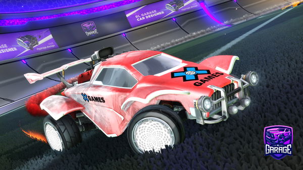 A Rocket League car design from ZPachiX