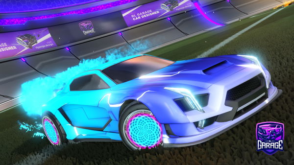 A Rocket League car design from MrZircon