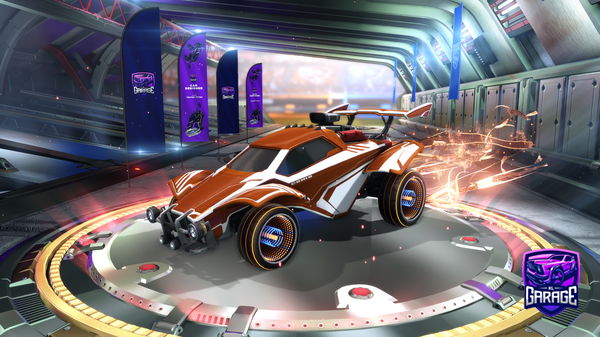 A Rocket League car design from MarkerRL