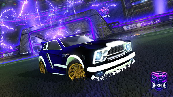A Rocket League car design from SpectralE001