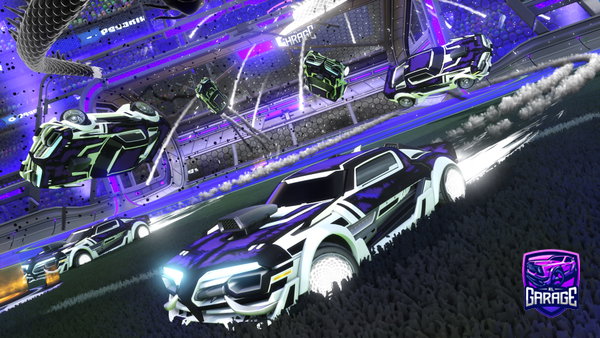 A Rocket League car design from xiw