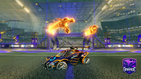 A Rocket League car design from CastDream