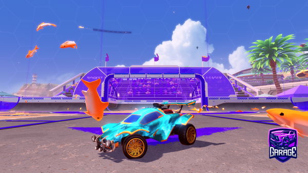 A Rocket League car design from Taycol