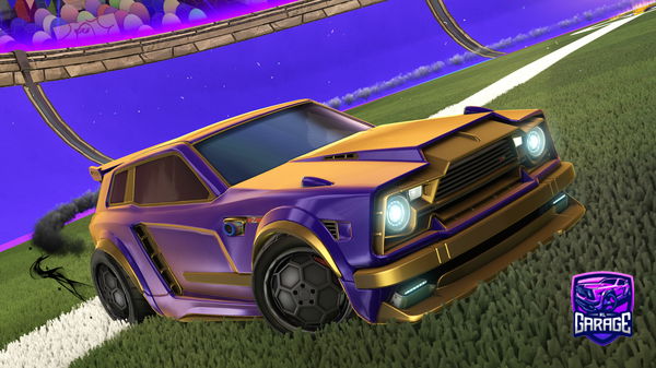 A Rocket League car design from LibraTwentySixRL