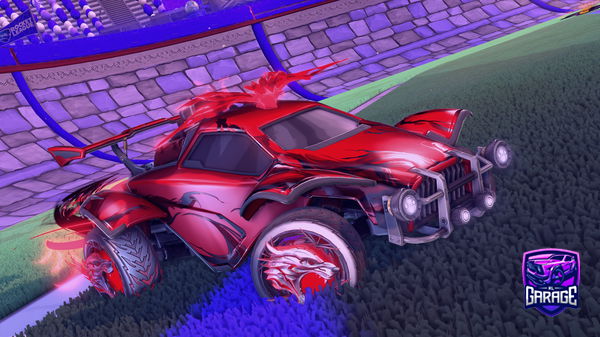A Rocket League car design from Kubu_is_lonely