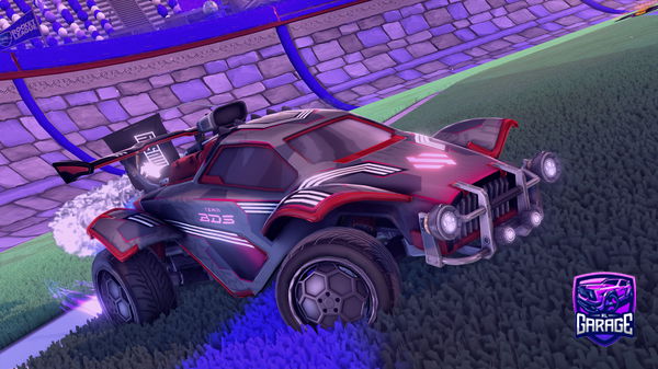 A Rocket League car design from Triz10_RL