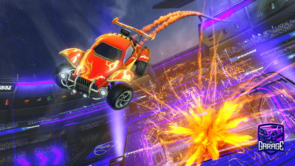 A Rocket League car design from Xoticrs