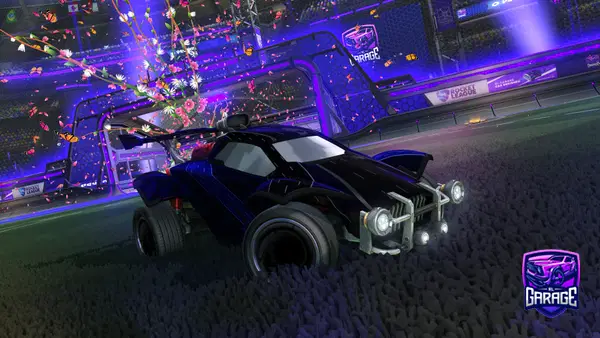 A Rocket League car design from Dropshotiux