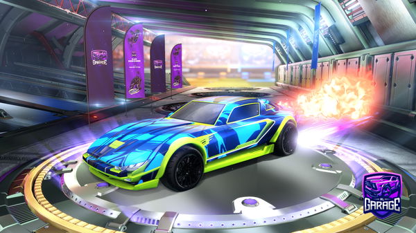 A Rocket League car design from ChatDisabled-RL