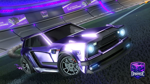 A Rocket League car design from AlphaBoxedTF