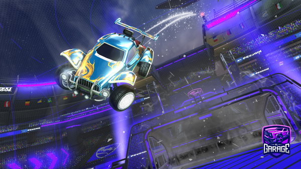A Rocket League car design from Maxgujvfffgcjkg