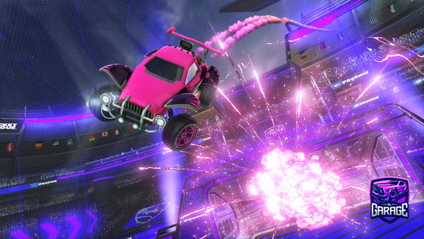A Rocket League car design from Fluim