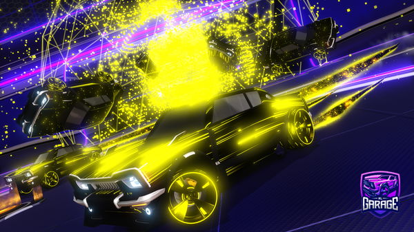 A Rocket League car design from MrMerp7